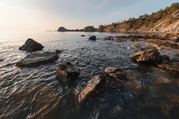 Increíble paisaje marino mediterráneo en Turquía —  Fotos de Stock