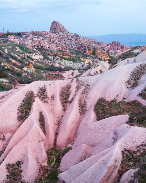 Uchisar castle in Cappadocia — Stock Photo, Image