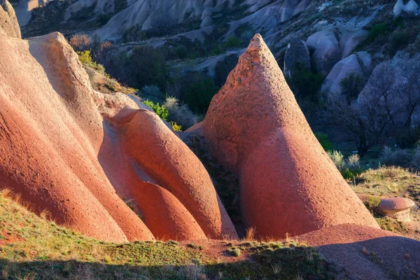 Amazing hills in Cappadocia mountains — Stock Photo, Image