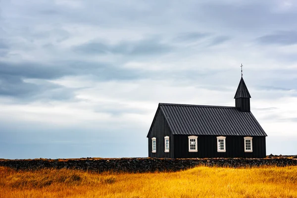 Chiesa nera di Budir — Foto Stock