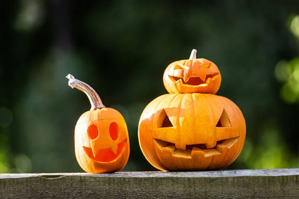 Conceito de escultura de Halloween — Fotografia de Stock