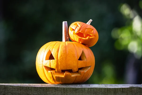 Conceito de escultura de Halloween — Fotografia de Stock