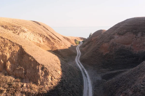 Scène incroyable sur les montagnes d'automne — Photo