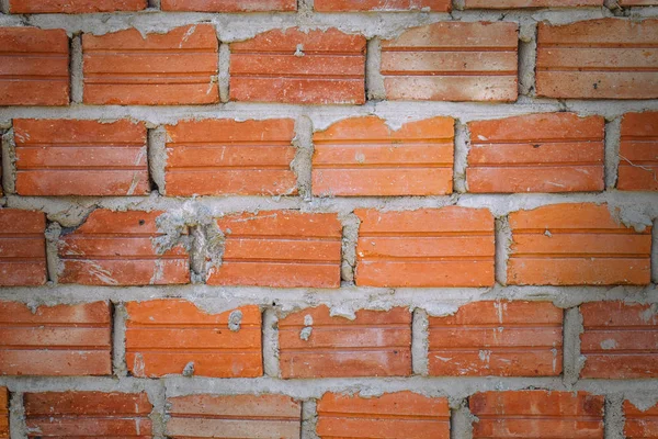 テクスチャレンガの壁の背景の抽象的なクローズ アップ写真 — ストック写真
