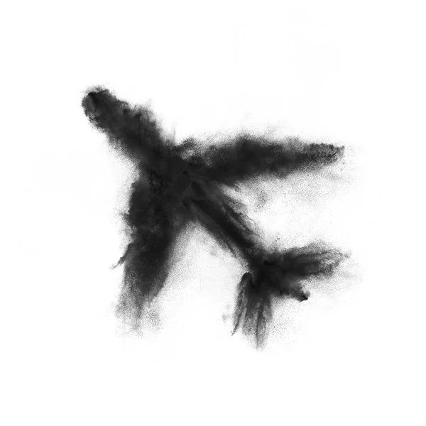 Diseño abstracto de explosión de polvo oscuro — Foto de Stock