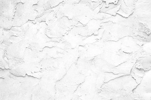 Grunge branco pintado parede texturizada áspera — Fotografia de Stock