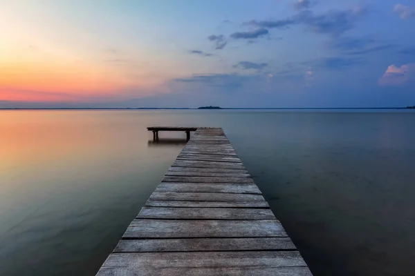 Morning at the jetty stock image. Image of relax, jetty - 32725875
