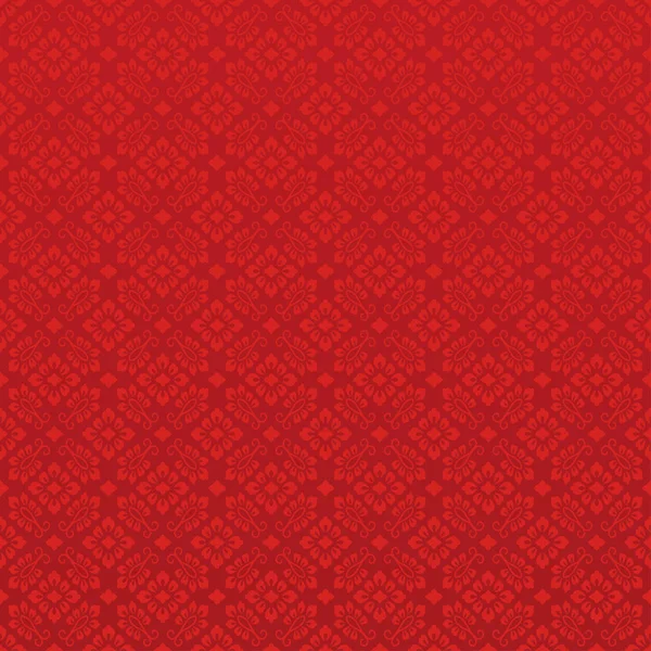 Fondo Rojo Chino Con Diseño Tradicional — Archivo Imágenes Vectoriales