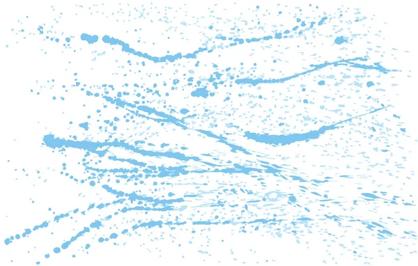 Summer Splash Brush Stroke Illustrations Ink Art — Stock Vector