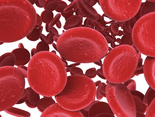 Red Blood Cells Close Slight Depth Field — Stock Photo, Image