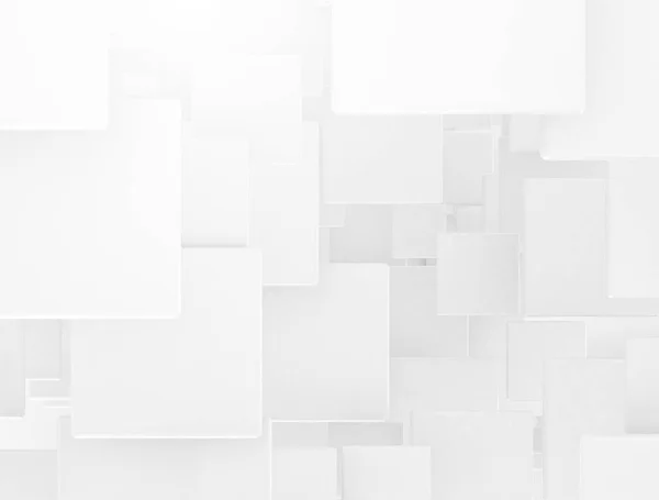 White Overlapping Squares — Stock Photo, Image