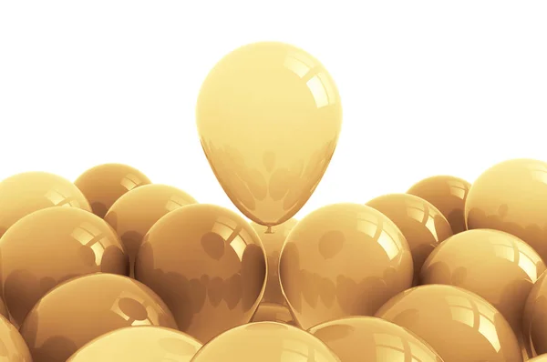 Fondo de celebración globos de oro —  Fotos de Stock