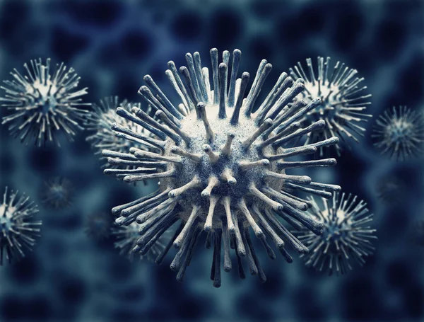 Virus cells close up — Stock Photo, Image