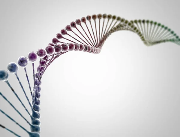 Renkli Dna dizesi — Stok fotoğraf