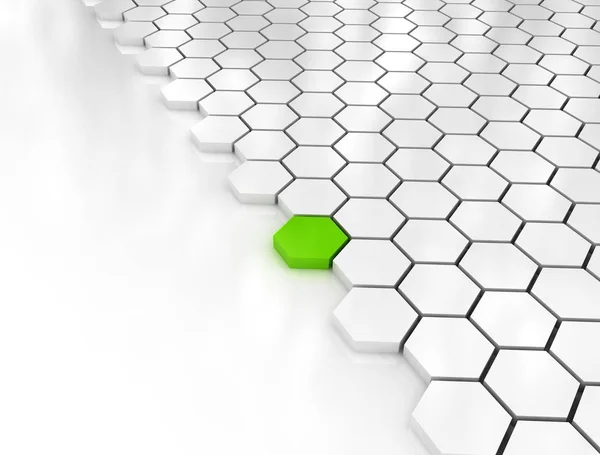 Hexagon pattern background — Stock Photo, Image