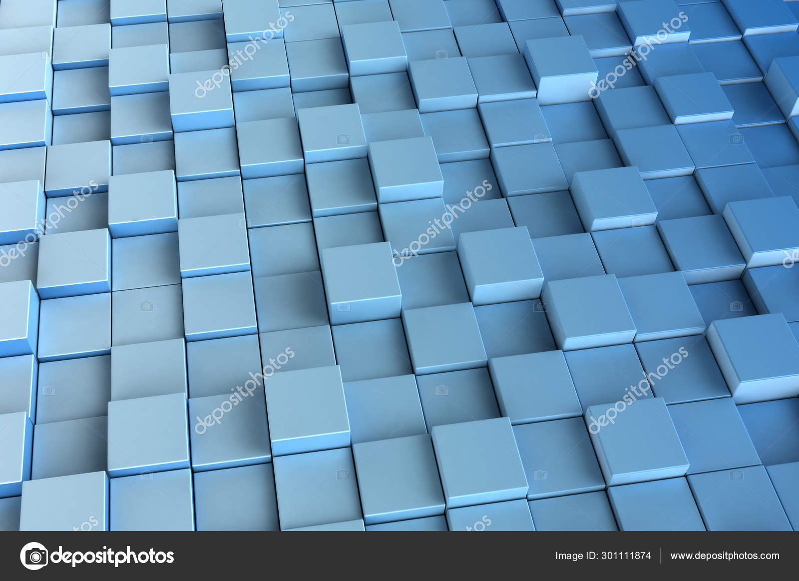 Blå 3d-terninger. 3d gjengi bakgrunnsbilde – stockfoto © Jezper #301111874, image size:1600x1163