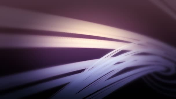 Abstract Lines Loopable Blue Violet Wavy Motion Background — Stock Video