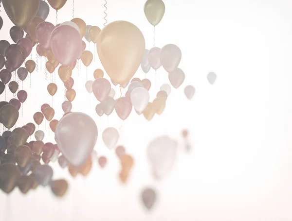 Beyaz Arkaplanda Klasik Renk Balonu — Stok fotoğraf
