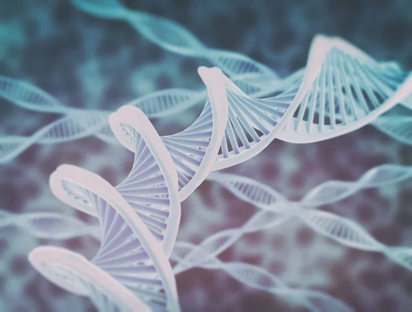 High Resolution Render Dna Double Helix — Stock Photo, Image