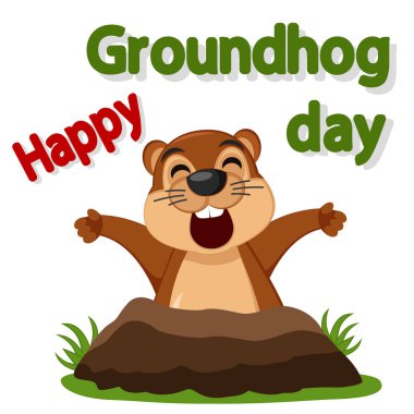 Dağ sıçanı uyanır ve beyaz uzanır.