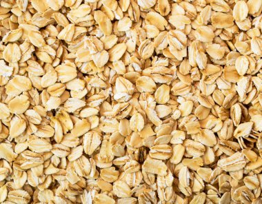 Yulaf gevreği. Üst formu.