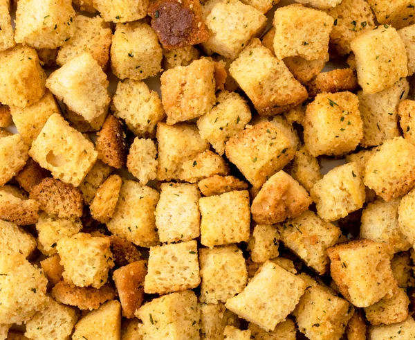 Crispy bread crackers background. The form of the top. — Stock Photo, Image