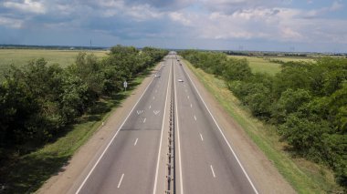 Rusya'da bir eyaletler arası karayolu 4 k anteni