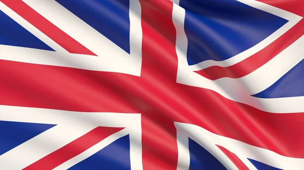 Státní Vlajka Spojeného Království Union Jack Také Známý Jako Unie — Stock fotografie