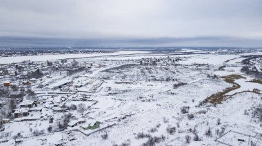 Hava manzara, Veliky Ustyug sahəsi iline bağlı Vologda Oblast, Rusya Federasyonu