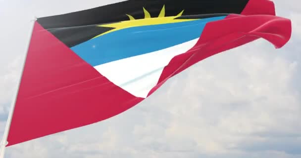 Drapeaux du monde - drapeau d'Antigua-et-Barbuda.