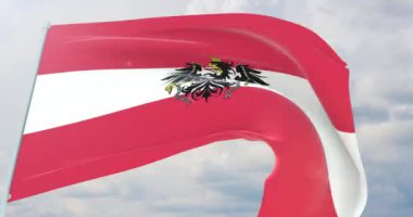 Dünya bayrakları sallıyor - Avusturya bayrağı.