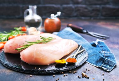 tuz ve baharat, çiğ tavuk tavuk siyah kurulu