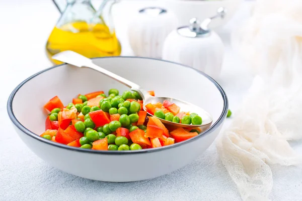 Vegetables Plate Diet Food Stock Photo — Stock Photo, Image