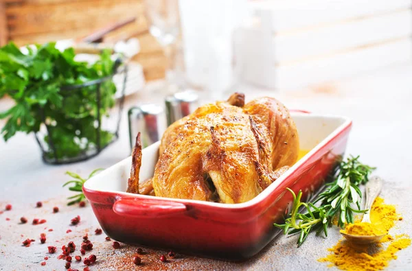 masada seramik kase pişmiş tavuk