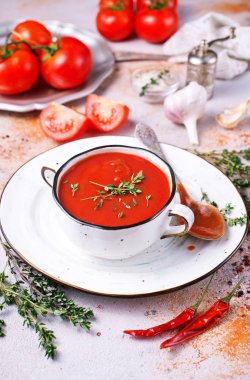 aroma baharat soslu taze domates sosu