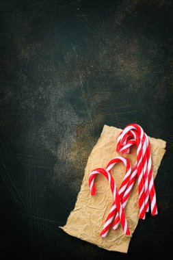 Noel candy kağıt ve bir tablo