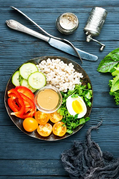 Bulgur com legumes — Fotografia de Stock