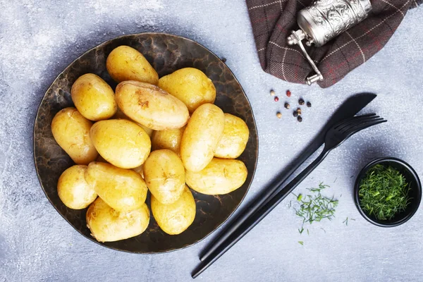 Vařený brambor — Stock fotografie