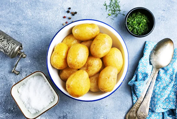 Gekochte Kartoffeln — Stockfoto