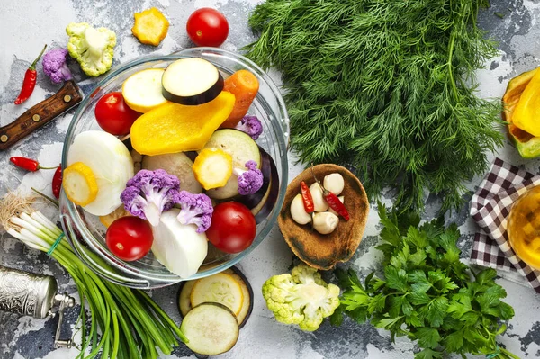 Produtos hortícolas em bruto — Fotografia de Stock