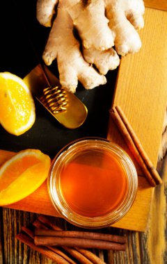 bal limonlu tarçınlı çay