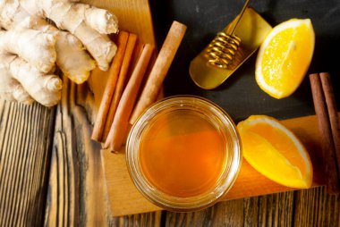 bal limonlu tarçınlı çay