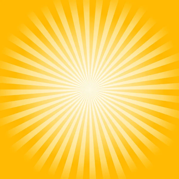 Abstract Soft Bright Yellow Rays Background Square Vector Eps Cmyk — Stock Vector