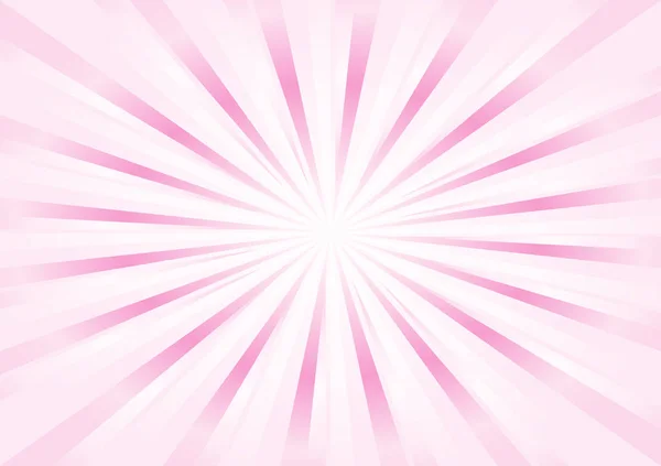 Luz Abstrata Suave Fundo Raios Rosa Horizontal Vetor Eps Cmyk —  Vetores de Stock