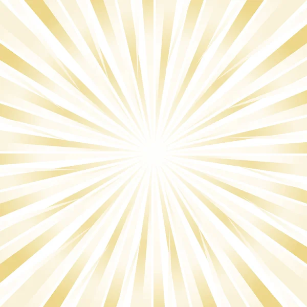 Luz abstracta Fondo de rayos de oro amarillo. Vector — Vector de stock