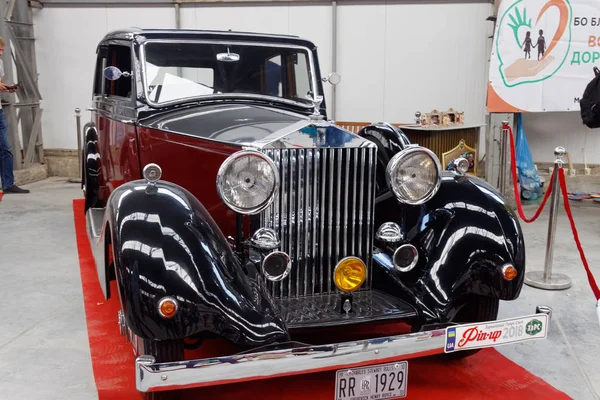 Kharkiv Ukrayna Mayıs 2018 Retro Araba Rolls Royce Phantom 1929 — Stok fotoğraf