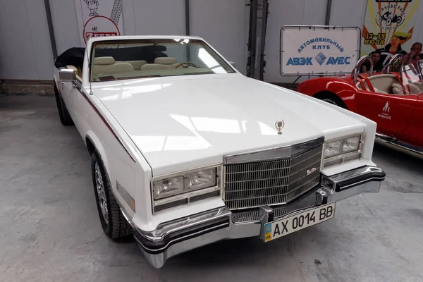 Kharkiv Ukraine Mai 2018 Voiture Rétro Cadillac Eldorado Fabriquée 1984 — Photo