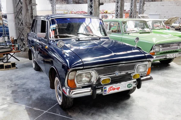 Kharkiv Ucrânia Maio 2018 Carro Retro Soviético 2125 Combi Fabricado — Fotografia de Stock