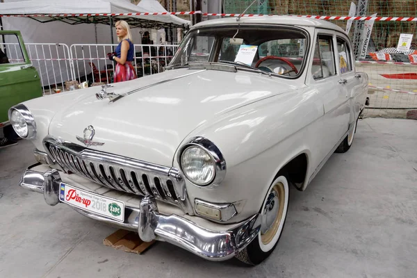 Kharkiv Ukraine Mai 2018 Berline Rétro Soviétique Gaz M21 Volga — Photo