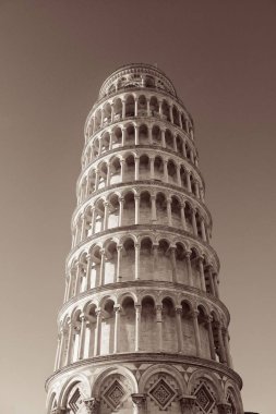 Leaning tower Pisa, İtalya.